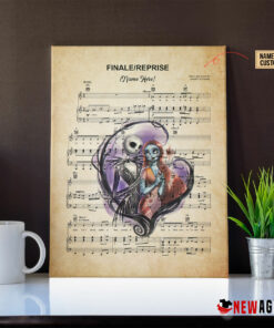 Jack Skellington And Sally Wedding Finale and Reprise Sheet Music 2