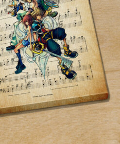 Kingdom Hearts Dearly Beloved Sheet Music Poster Canvas 2 Kingdom Hearts Dearly Beloved Sheet Music Poster Canvas 3