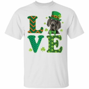 Love Great Dane St. Patricks Day Dog Dad Mom T-Shirt, Long Sleeve, Hoodie