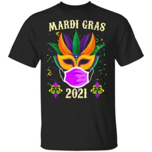 Mardi Gras Costume Let Shenanigans Begin Mask 2021 Shirt