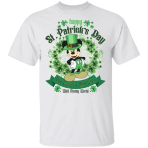 Mickey Mouse Luck of The Irish Happy St Patrick’s Day Shirt