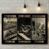 Music Its Not A Phase Its My Life Its Not A Hobby Its My Passion Its Not For Everyone Its For Me Poster Canvas