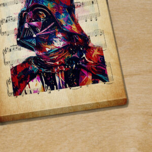 Personalized Darth Vader Star Wars Main Theme Sheet Music Poster Canvas 3