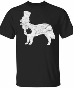 Retro Retriever Hat Gift Irish Shamrock Dog St Patricks Day T Shirt Hoodie Long Sleeve 11