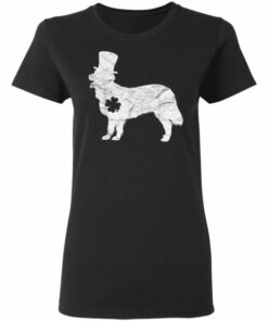 Retro Retriever Hat Gift Irish Shamrock Dog St Patricks Day T Shirt Hoodie Long Sleeve 13