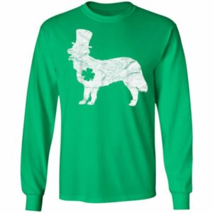 Retro Retriever Hat Gift Irish Shamrock Dog St Patricks Day T Shirt Hoodie Long Sleeve 16