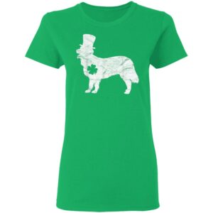 Retro Retriever Hat Gift Irish Shamrock Dog St Patricks Day T Shirt Hoodie Long Sleeve 5