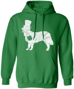 Retro Retriever Hat Gift Irish Shamrock Dog St Patricks Day T Shirt Hoodie Long Sleeve 9