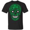 Saint Patricks Day Shamrocks Skull T-Shirt, Hoodie, Long Sleeve