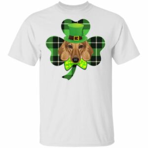 Shamrock Leprechaun Dachshund St Patricks Day T-Shirt, Hoodie, Long Sleeve