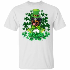 Shamrock Rottweiler St Patricks day Costume T-Shirt, Hoodie, Long Sleeve