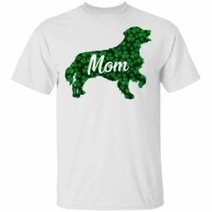 St Patrick Day Shamrock Irish Golden Retriever Dog Mom Shirt, Hoodie, Long Sleeve