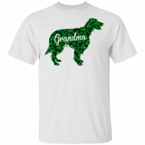 St Patrick Day Shamrock Irish Red Setter Dog Grandma T-Shirt, Hoodie, Long Sleeve