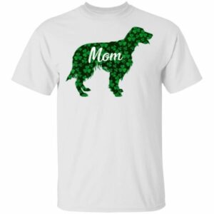 St Patrick Day Shamrock Irish Red Setter Dog Mom T-Shirt, Hoodie, Long Sleeve