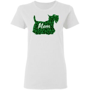 St Patrick Day Shamrock Scottish Dog Mom Outfit Irish T-Shirt, Hoodie, Long Sleeve