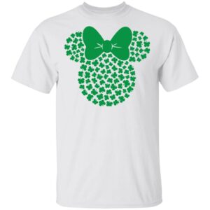 St Patricks Day Minnie Mouse Shamrock Shirt