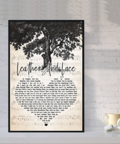 Stevie Nicks Don Henley Leather And Lace Valentine For Boyfriend Girlfriend Poster Canvas 1