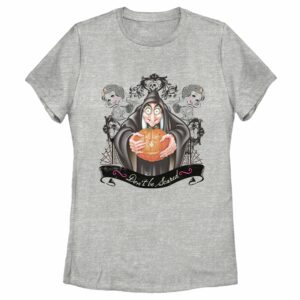 Women’s Snow White and the Seven Dwarfs Evil Queen Pumpkin T-Shirt