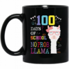 100 days of school no prob Llama mug