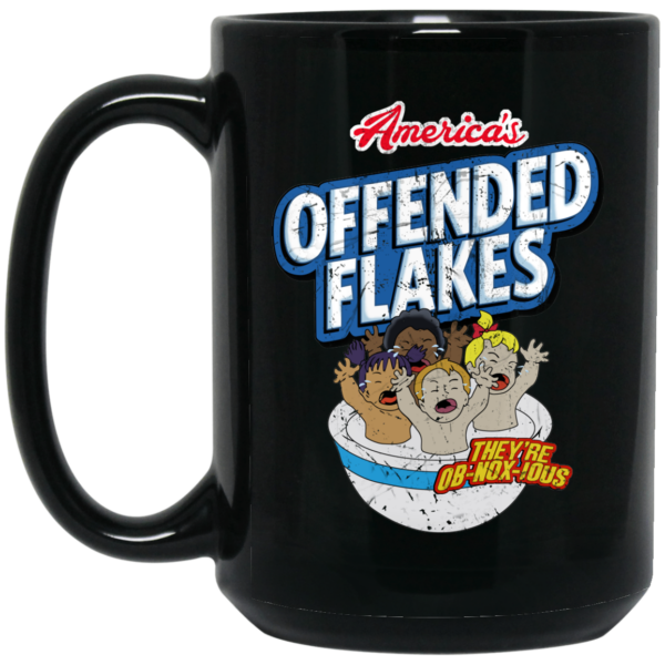 America’s Offended Flakes They’re OB-NOX-JOUS Mug Shirt Sweatshirt Long Sleeve Hoodie Tank Mug