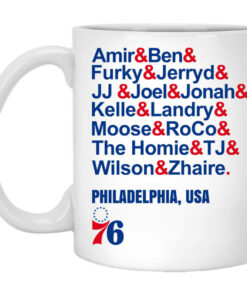 Amir Ben Furky Jerryd Philadelphia USA 76 Mug Shirt Sweatshirt Long Sleeve Hoodie Tank Mug 1