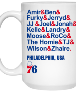 Amir & Ben & Furky & Jerryd Philadelphia USA 76 Mug Shirt Sweatshirt Long Sleeve Hoodie Tank Mug 1 Amir Ben Furky Jerryd Philadelphia USA 76 Mug Shirt Sweatshirt Long Sleeve Hoodie Tank Mug 2