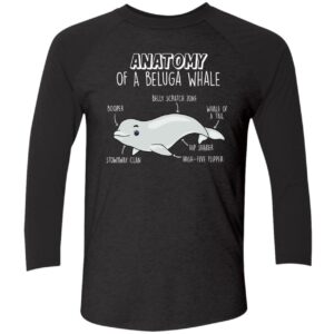 Anatomy Of A Beluga Whale Sweatshirt 2