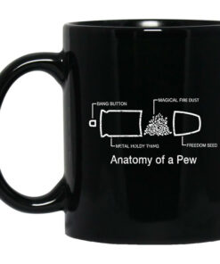 Anatomy Of A Pew Mug Shirt Sweatshirt Long Sleeve Hoodie Tank Mug 1