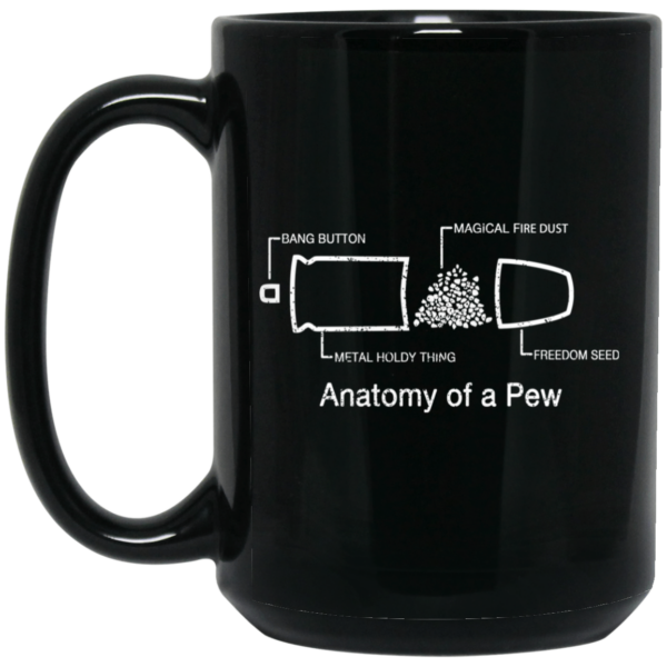 Anatomy Of A Pew Mug Shirt Sweatshirt Long Sleeve Hoodie Tank Mug