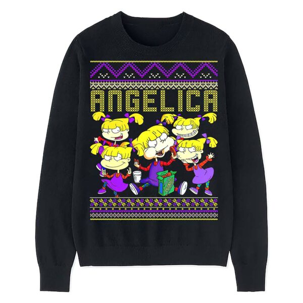 Angelica Rugrats Ugly Christmas Sweater