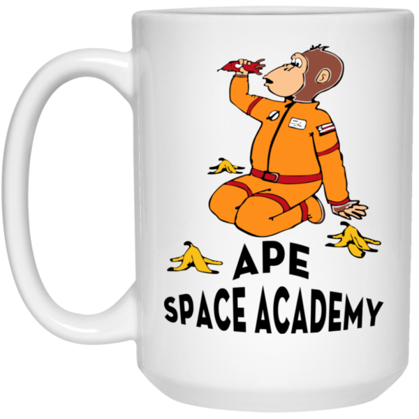 Ape Space Academy Monkey Astronaut Mug Shirt Sweatshirt Long Sleeve Hoodie Tank Mug