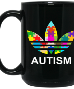 Autism Adidas Logo Autism Awareness Mug Shirt Sweatshirt Long Sleeve Hoodie Tank Mug 2