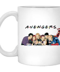 Avengers Friends Mug Shirt Sweatshirt Long Sleeve Hoodie Tank Mug 1