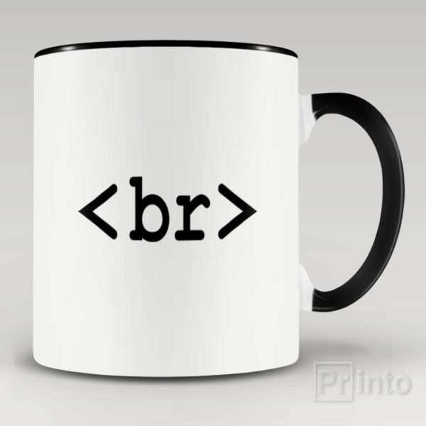 BR code mug