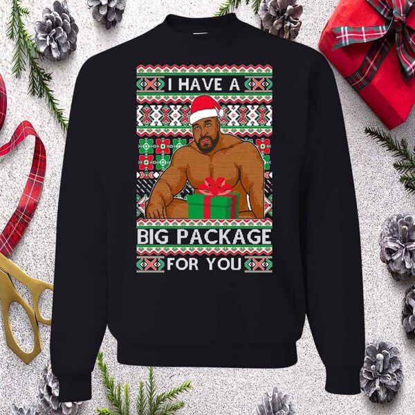 Barry Wood I Have A Big Package For You Christmas Sweatshirt