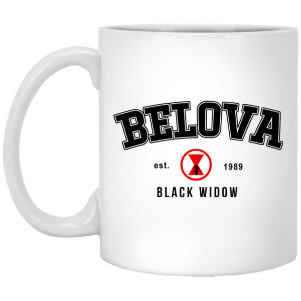 Belova Est 1989 – Yelena Belova – Black Widow 2021 Inspired Mug Shirt Sweatshirt Long Sleeve Hoodie Tank Mug