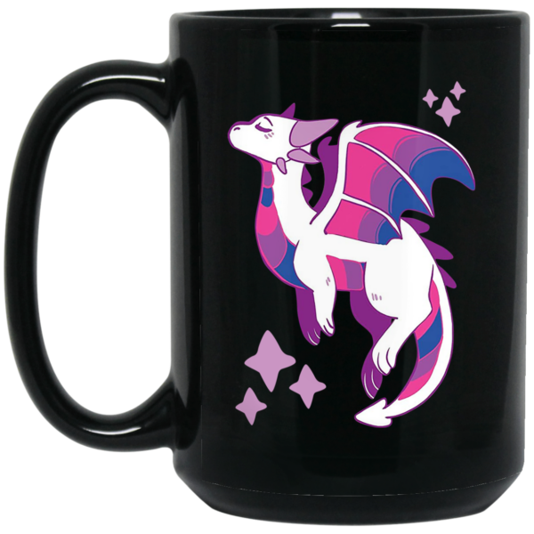 Bi Pride Dragon Mug Shirt Sweatshirt Long Sleeve Hoodie Tank Mug