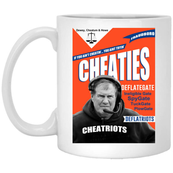 Bill Belichick Cheaties Mug Shirt Sweatshirt Long Sleeve Hoodie Tank Mug