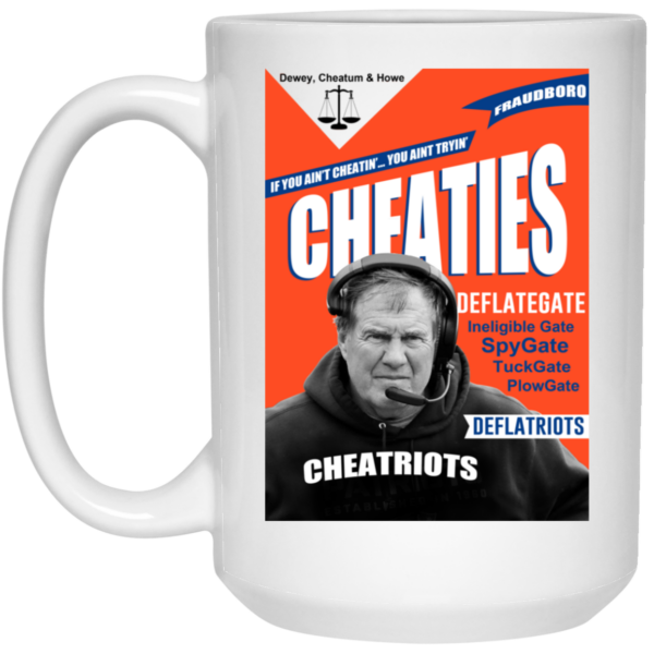 Bill Belichick Cheaties Mug Shirt Sweatshirt Long Sleeve Hoodie Tank Mug