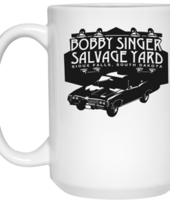 Bobby Singer Salvage Yard Sioux Falls South Dakota Mug Shirt Sweatshirt Long Sleeve Hoodie Tank Mug 1 Bobby Singer Salvage Yard Sioux Falls South Dakota Mug Shirt Sweatshirt Long Sleeve Hoodie Tank Mug 2
