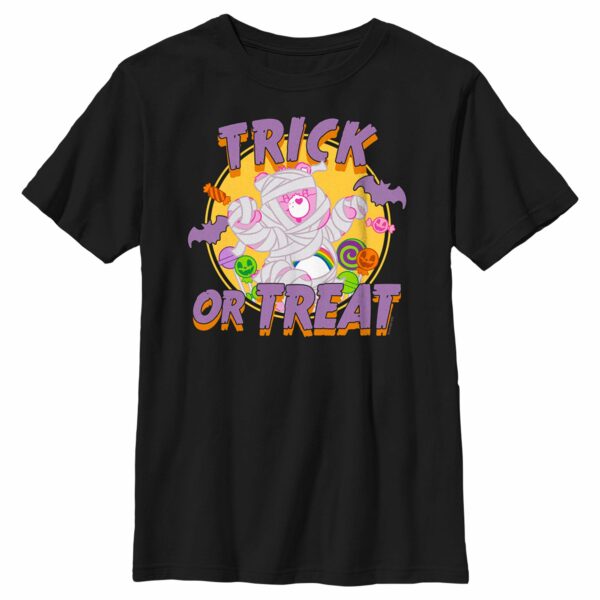 Boy’s Care Bears Halloween Trick-Or-Treat Cheer Bear Mummy T-Shirt