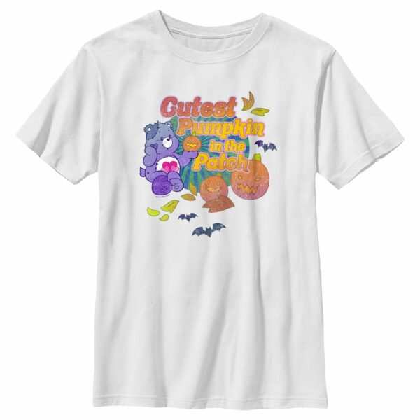 Boy’s Care Bears Harmony Bear Cutest Pumpkin in the Patch T-Shirt