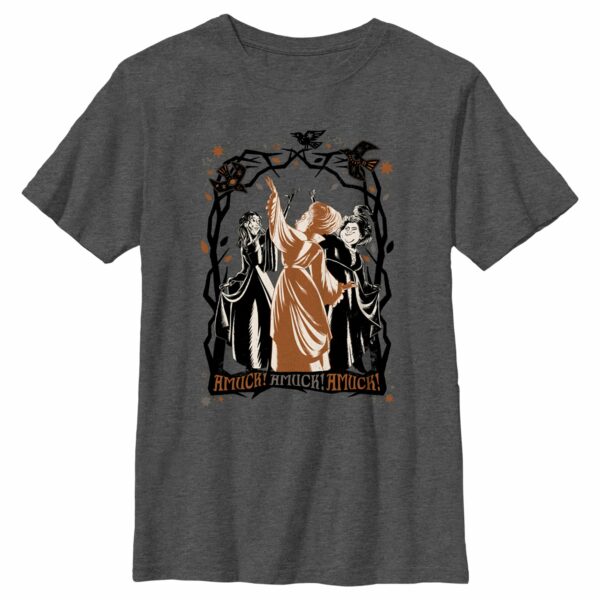 Boy’s Hocus Pocus 2 Amuck Witch Cartoon T-Shirt