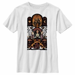 Boy’s Hocus Pocus 2 Ornate Ritual Poster T-Shirt