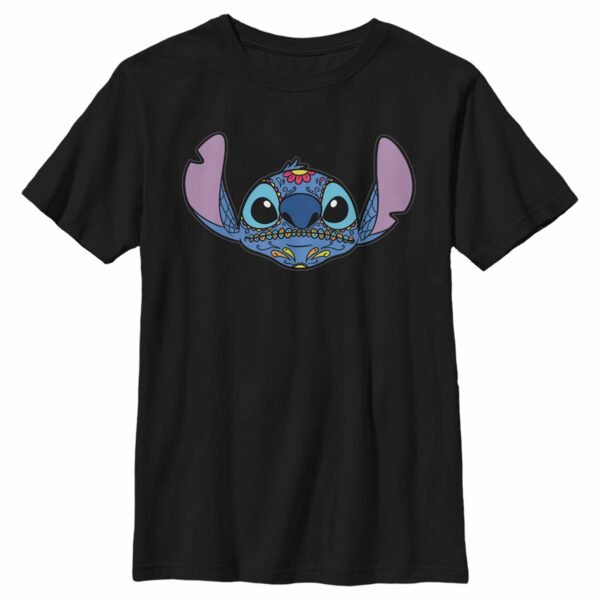 Boy’s Lilo & Stitch Halloween Sugar Skull T-Shirt