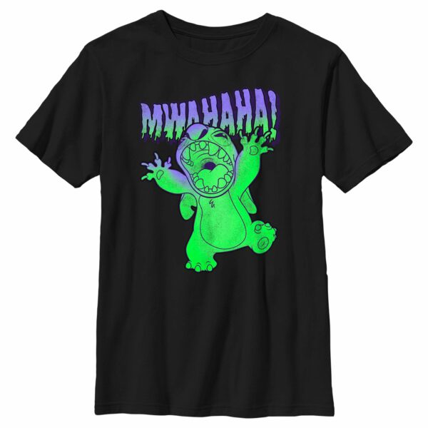 Boy’s Lilo & Stitch Mwahaha Halloween Horror T-Shirt