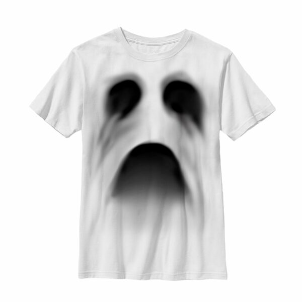 Boy’s Lost Gods Halloween Creepy Ghost Face T-Shirt