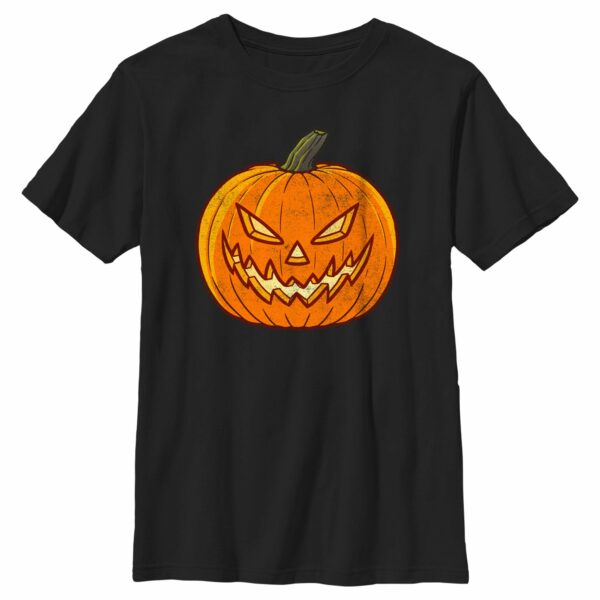 Boy’s Lost Gods Halloween Evil Jack-O’-Lantern T-Shirt