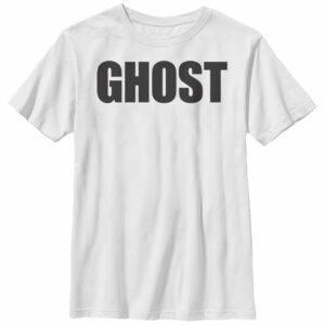 Boy’s Lost Gods Halloween Ghost Print T-Shirt