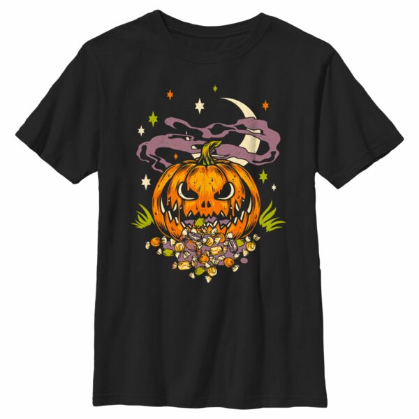 Boy’s Lost Gods Halloween Jack-O’-Lantern Candy T-Shirt